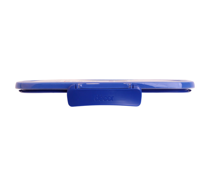 Bento Lunch Box Lid & Clips, Blue, 2L