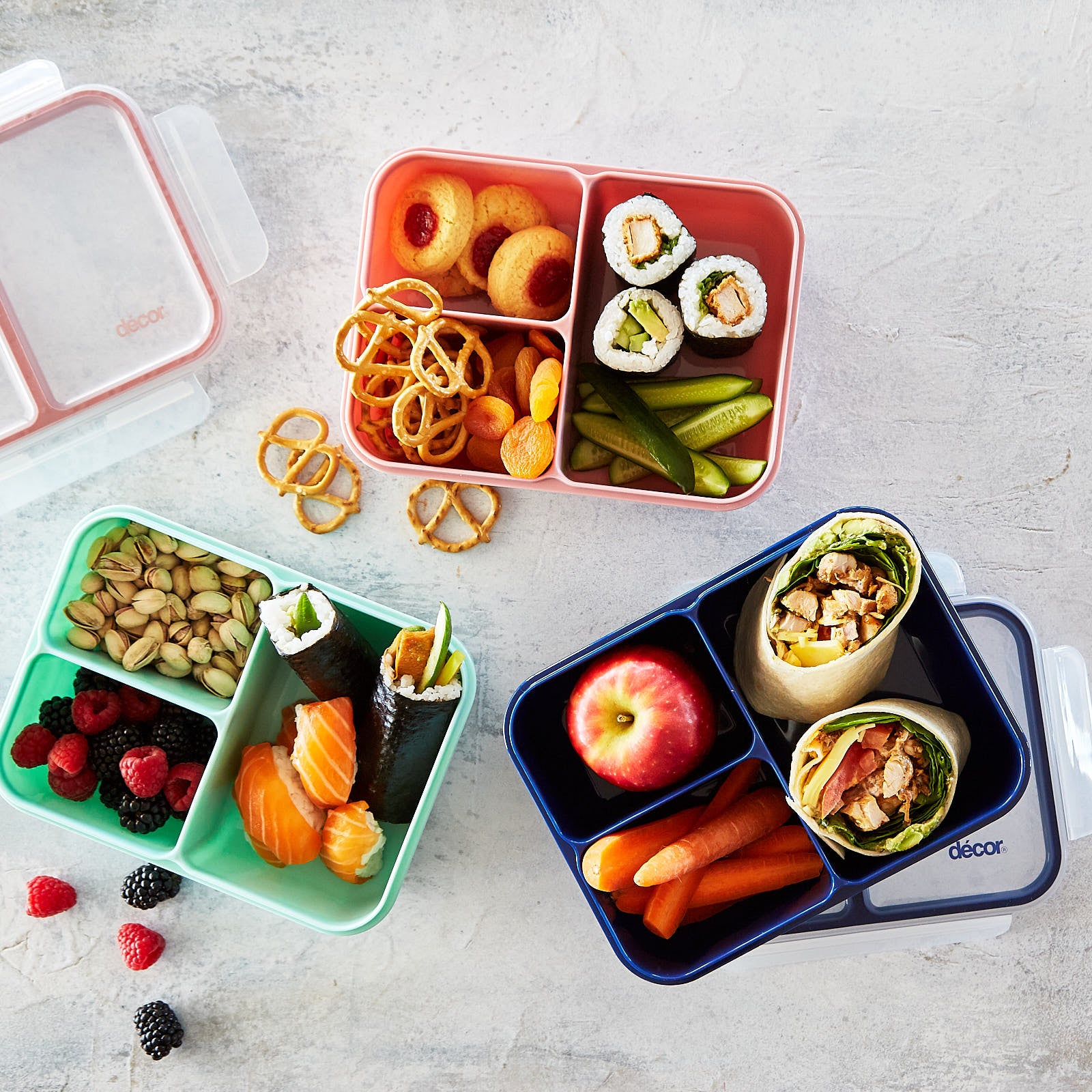 Bento Box Triple Split