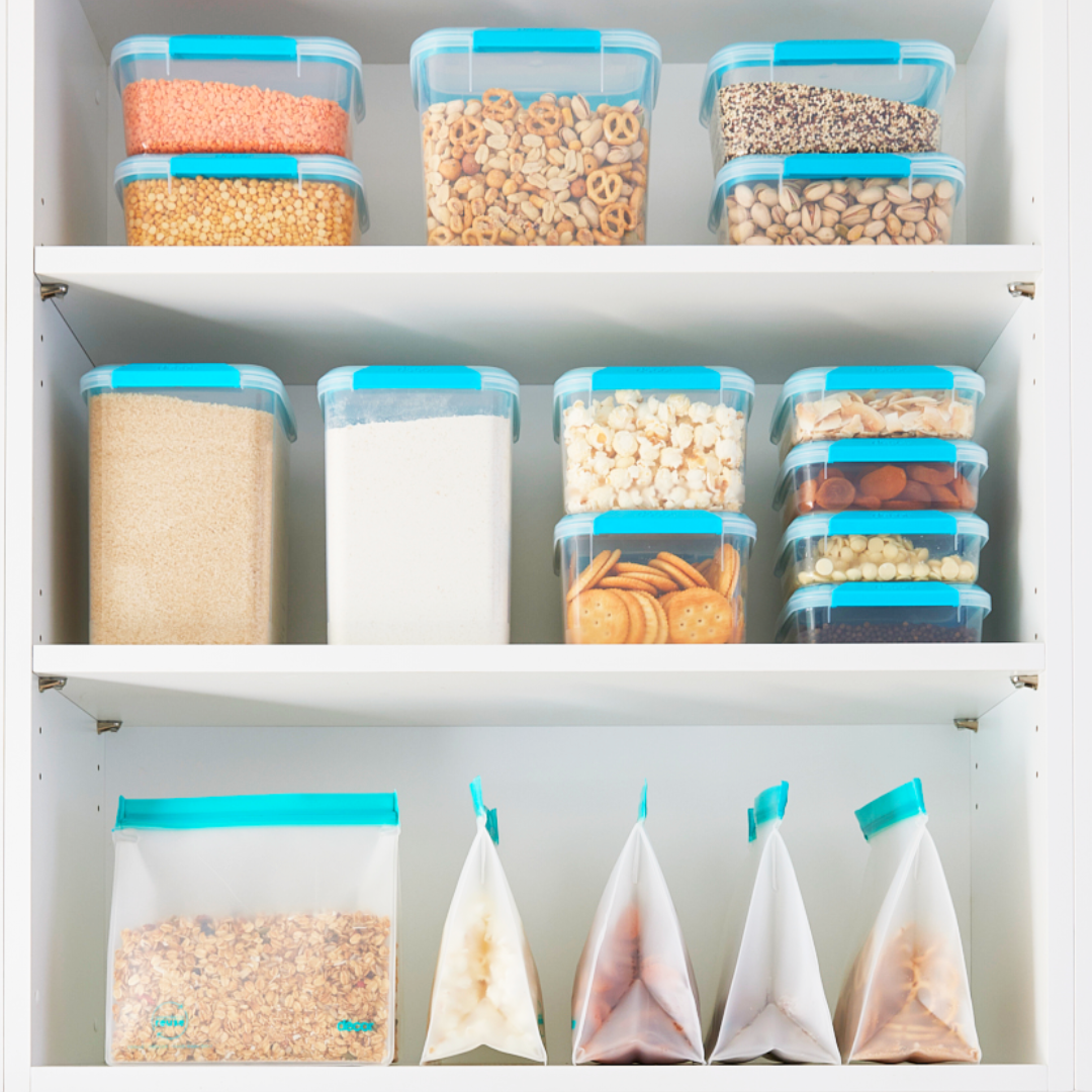 Food Containers, Tall, Square, 1.9L