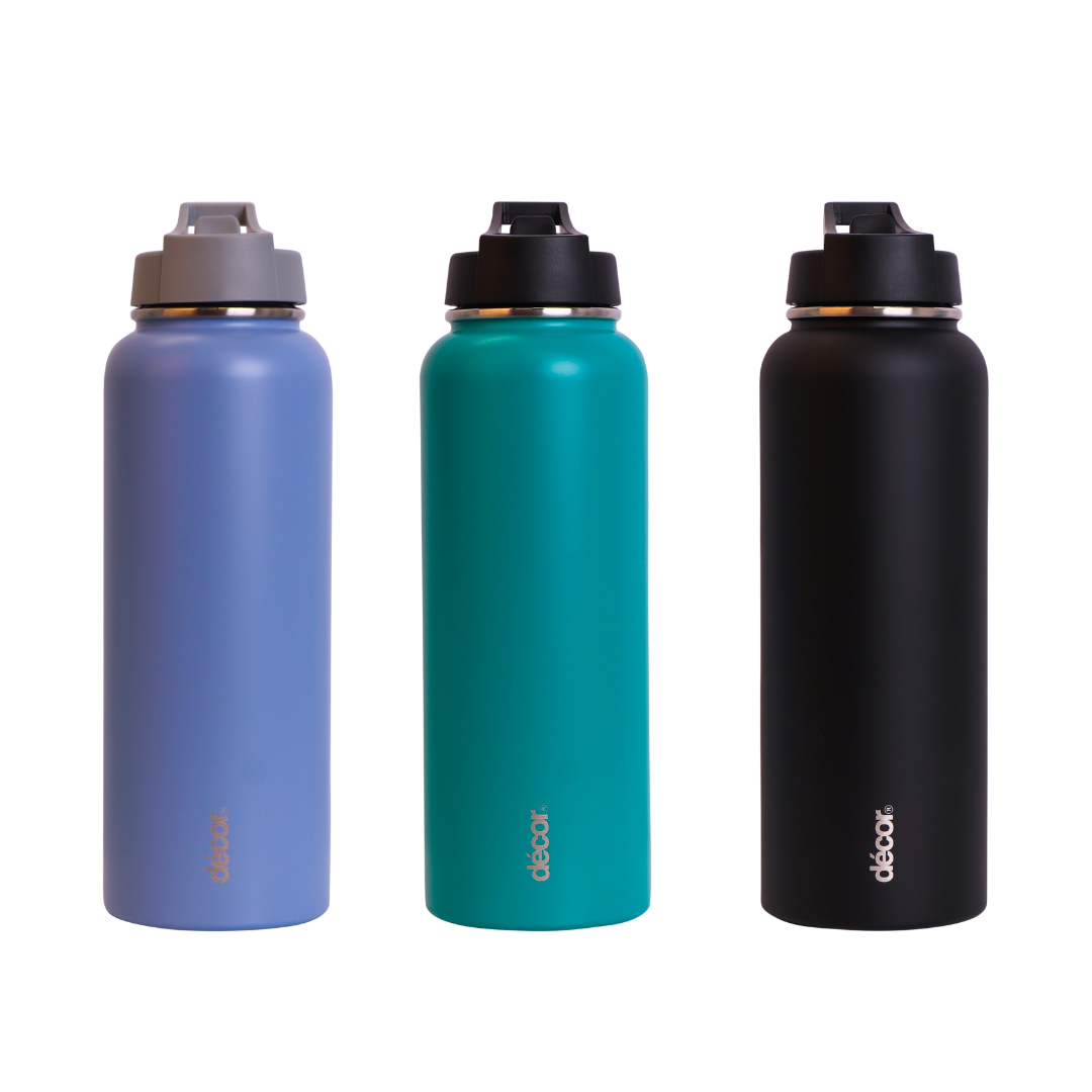 Flip Active Stainless Steel Bottle, 1.1L