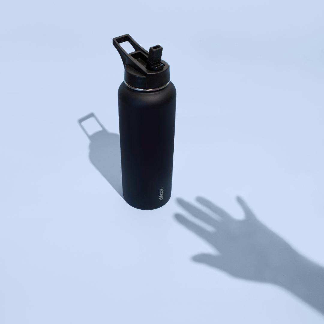 Flip Active Stainless Steel Bottle, 1.1L